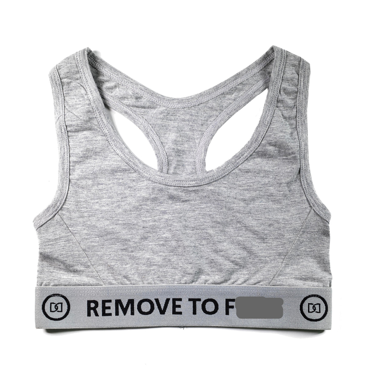 Remove To Fuck Racer Back Bra