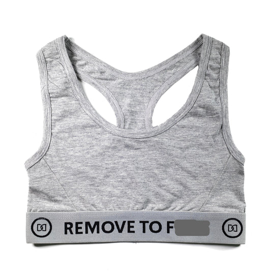 Remove To Fuck Racer Back Bra