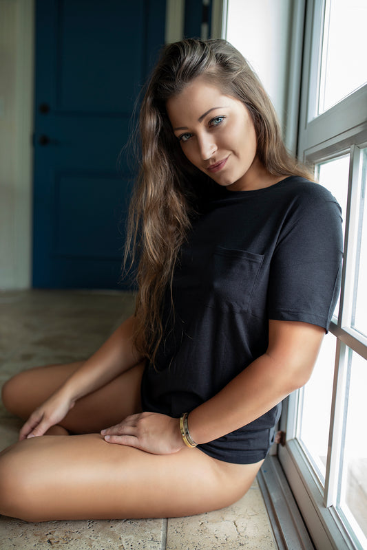 Wanna Fuck Hidden Saying Pocket Tee